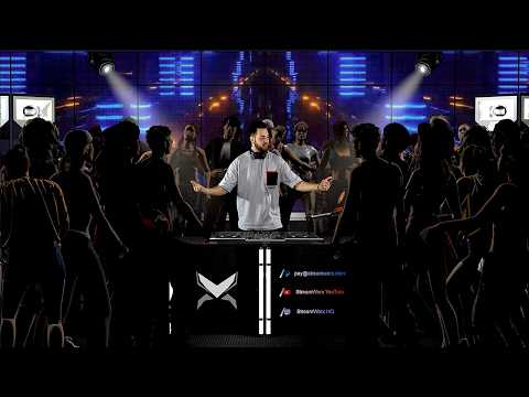 Boiler Room Video 3D Stage background for dj, OBS Streamlabs