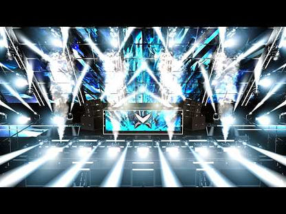 Vision Pro Video 3D Stage background for dj, OBS Streamlabs