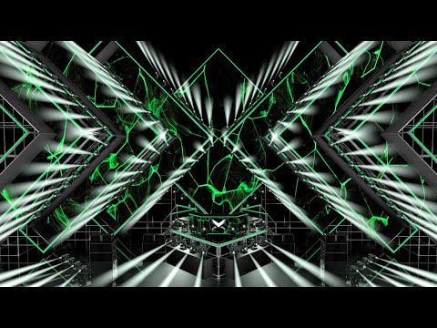 Apex Neon Video 3D Stage background for dj, OBS Streamlabs