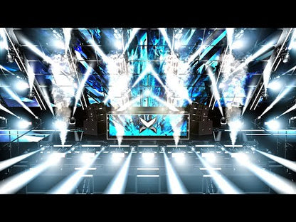 Vision Pro Video 3D Stage background for dj, OBS Streamlabs